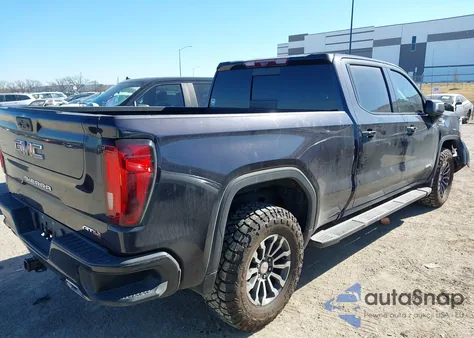 2022 GMC Sierra 1500 4Wd Standard Box At4 из США, поврежденный, VIN 3GTUUEET2NG538692